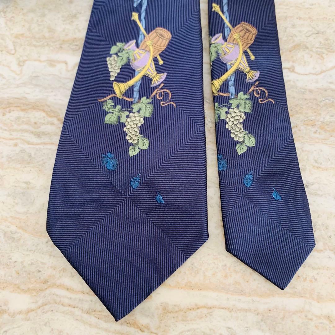 N339 新品未使用 ドミニックフランス 定価105,000円 ネクタイ メンズ