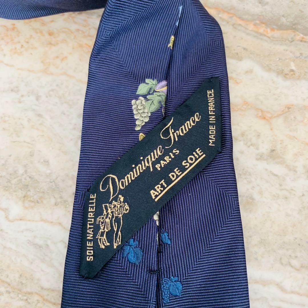 N339 新品未使用 ドミニックフランス 定価105,000円 ネクタイ メンズ