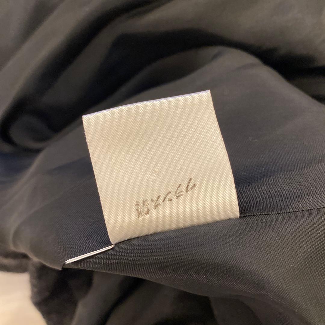 フランス製 CRISTINA バックプリーツの優雅なコート エレガント 最高級