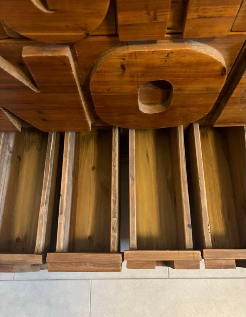 くりぼうさん専用　　ABCチェスト　アルファベット　キャビネット