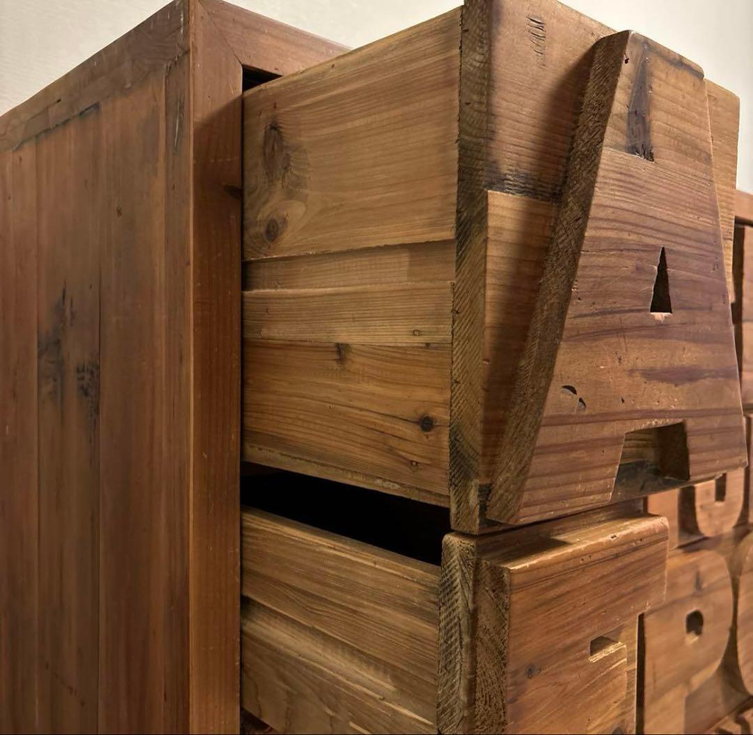 くりぼうさん専用　　ABCチェスト　アルファベット　キャビネット