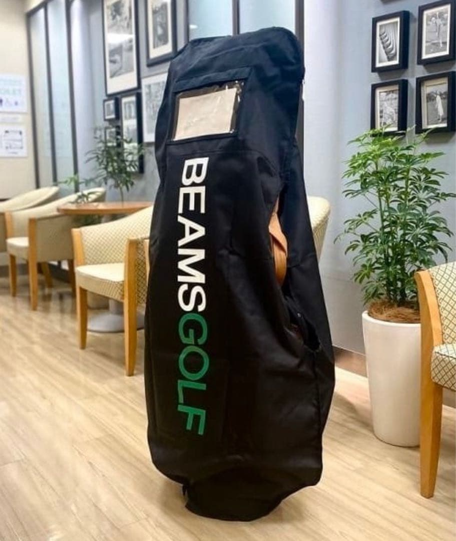 新品　BEAMSゴルフ　トラベルカバー　キャディーカバー　新色ブルー