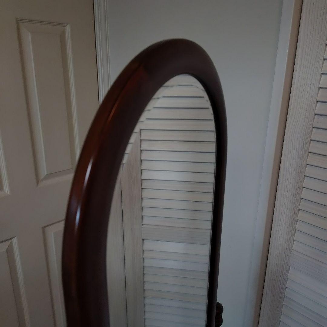 【カリモク姿見】karimoku スタンドミラー 鏡 コロニアルシリーズ