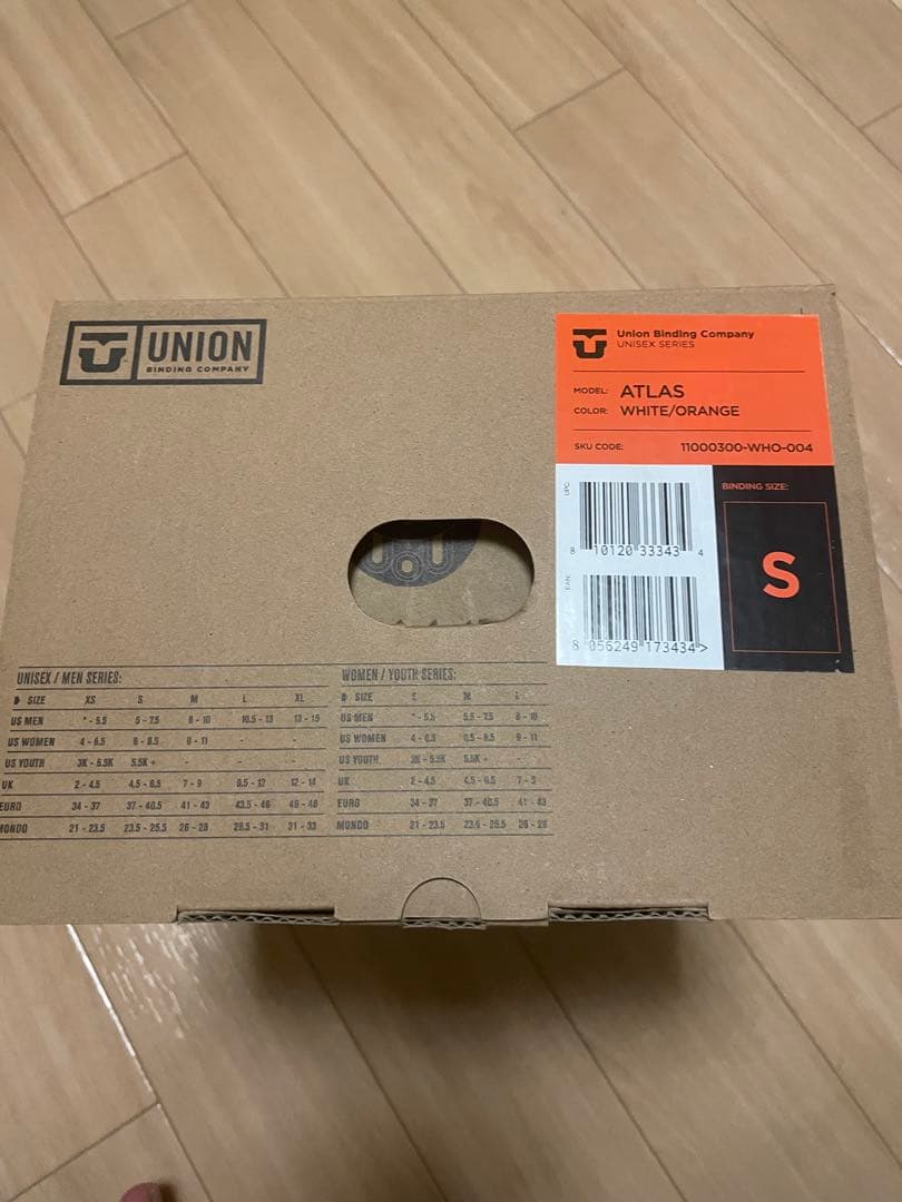 ひ*ろ様 UNIONビンディングアトラス25-26 Sサイズ