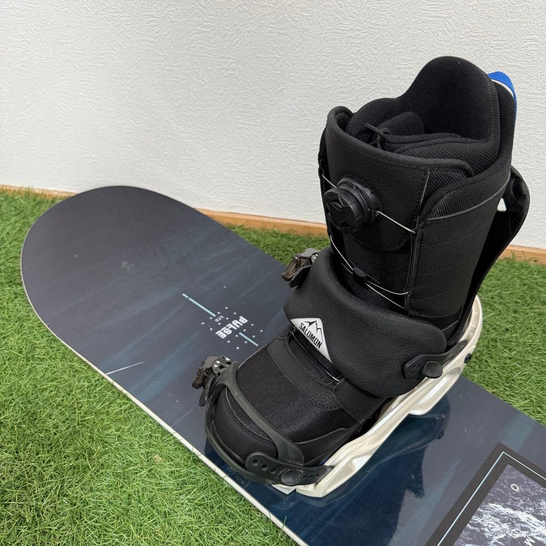 O1 SALOMON 158cm メンズスノーボードセット