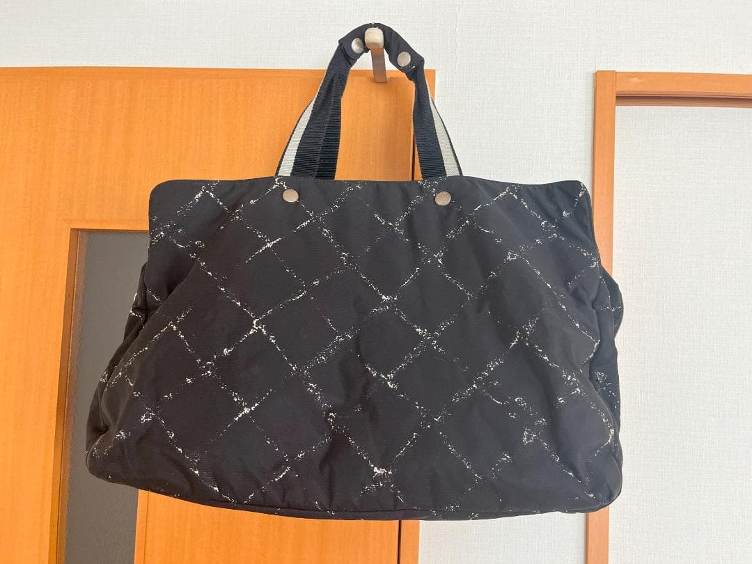 CHANEL シャネル 旧トラベルライン ボストンバッグ トラベルバッグ