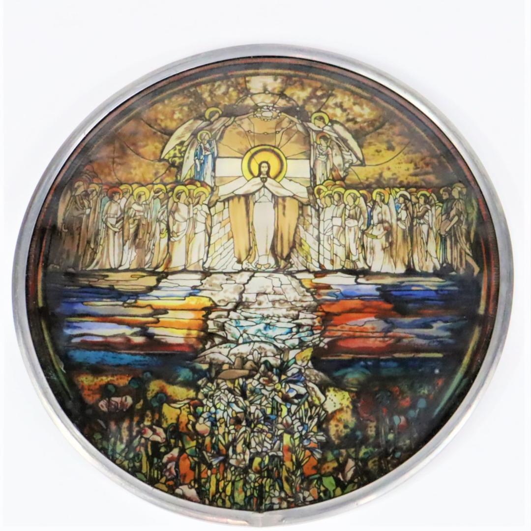 【キリストの復活】 ステンドグラス キリスト ルイス・カムフォート・ティファニー