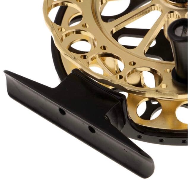 フライリール ステンレス鋼 イカダ リール チヌリール  2つの玉軸 ２サイズ