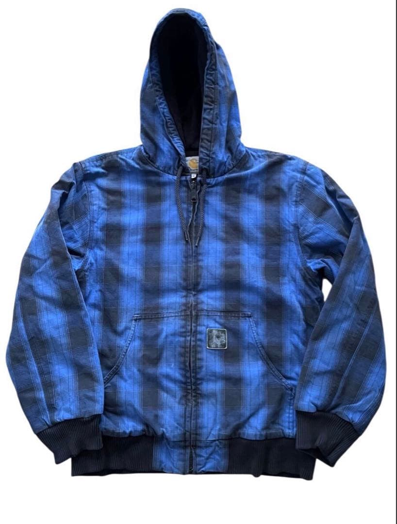 h*k様 【希少色‼️】Carhartt アクティブジャケット チェック サイズ