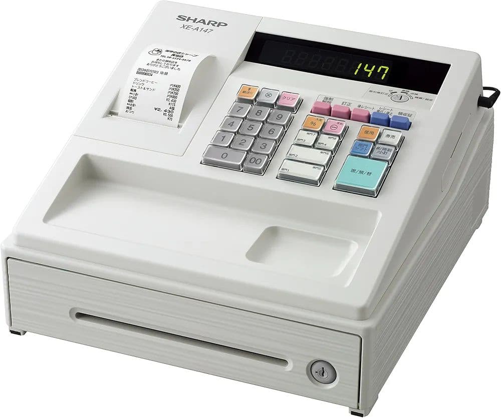 y*n様 SHARP シャープ 電子レジスター XE-A147