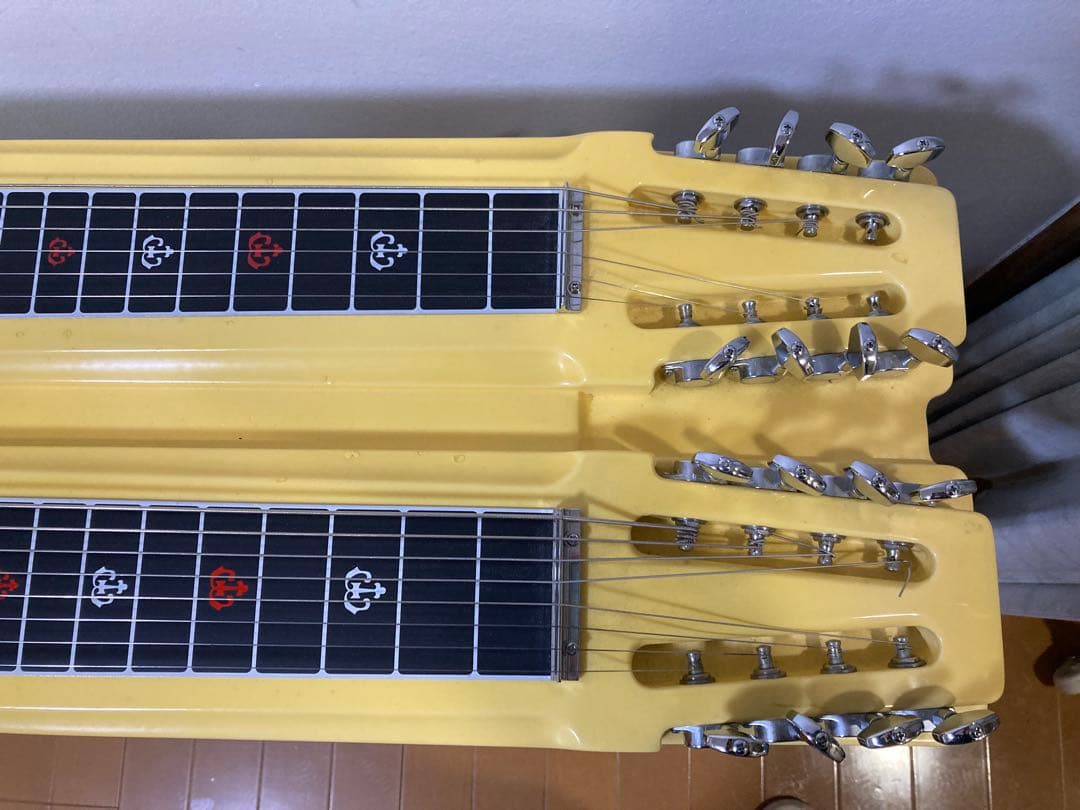 「希少」CANOPUS カノウプス6弦8弦Wネックスチールギターハードケース付