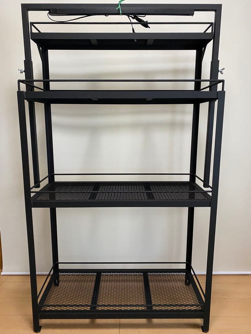 アイアンシェルフ　アイアンラック　植物棚　ボタニカルシェルフ　アガベ　多肉植物