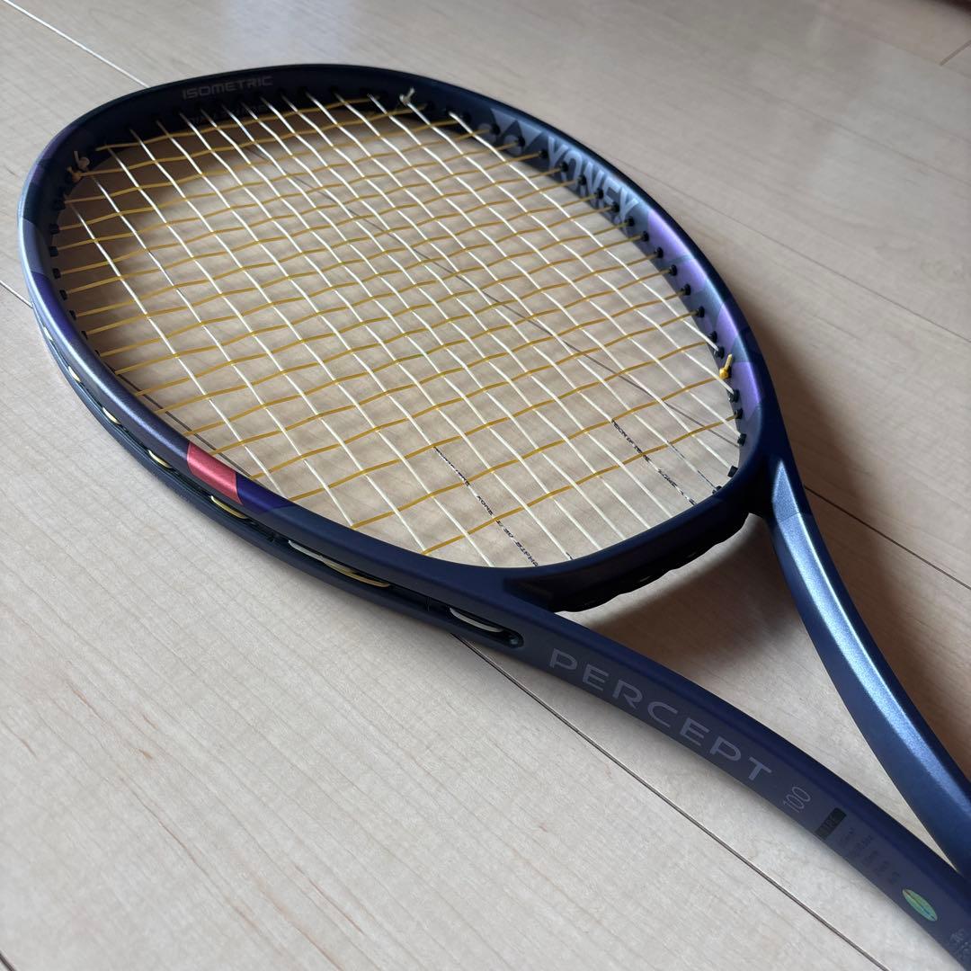 （値下げ）ヨネックスパーセプト100 300g G1 新色ミッドナイトブルー