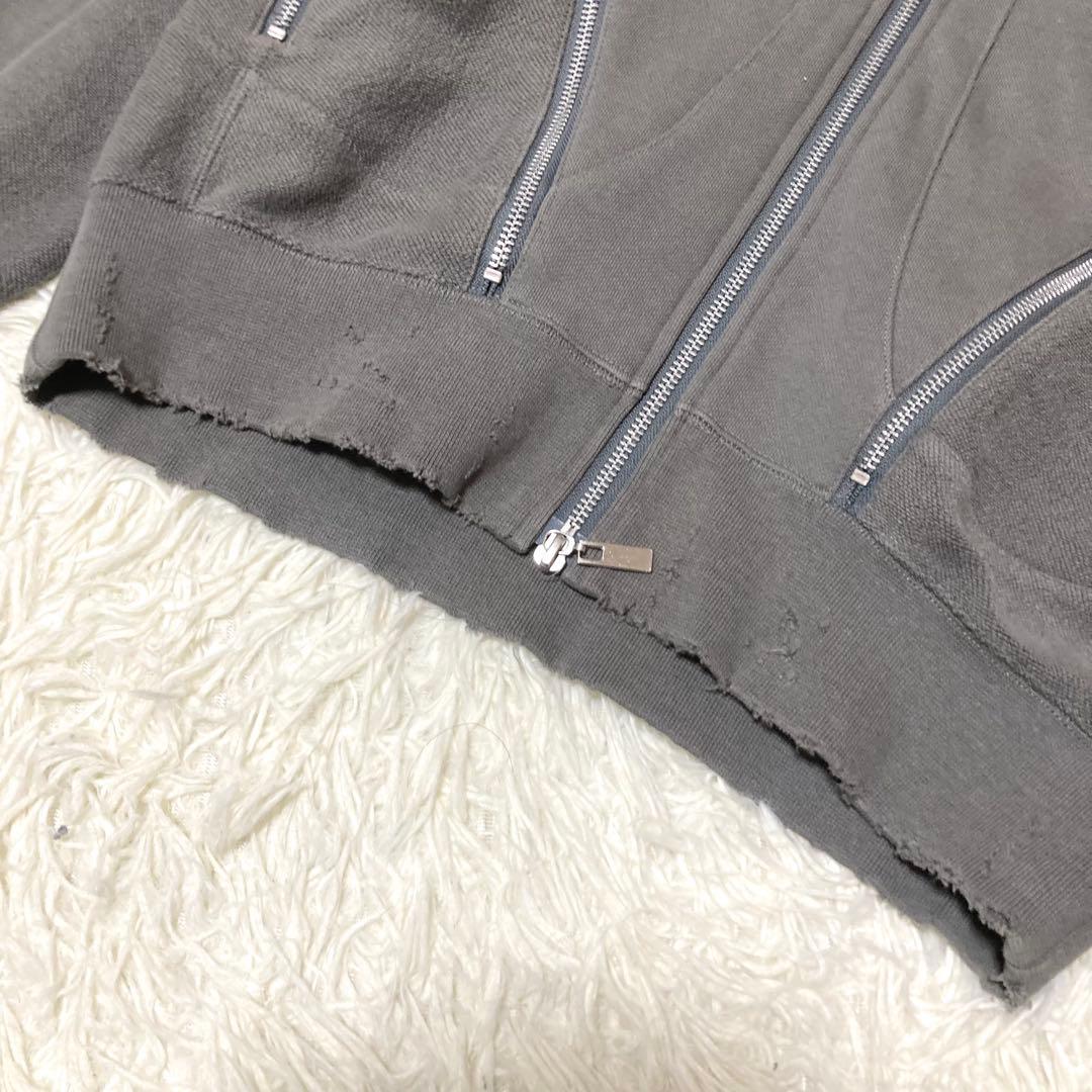 Jent Louis 3-Line Zip Hoodie パーカー　y2k M