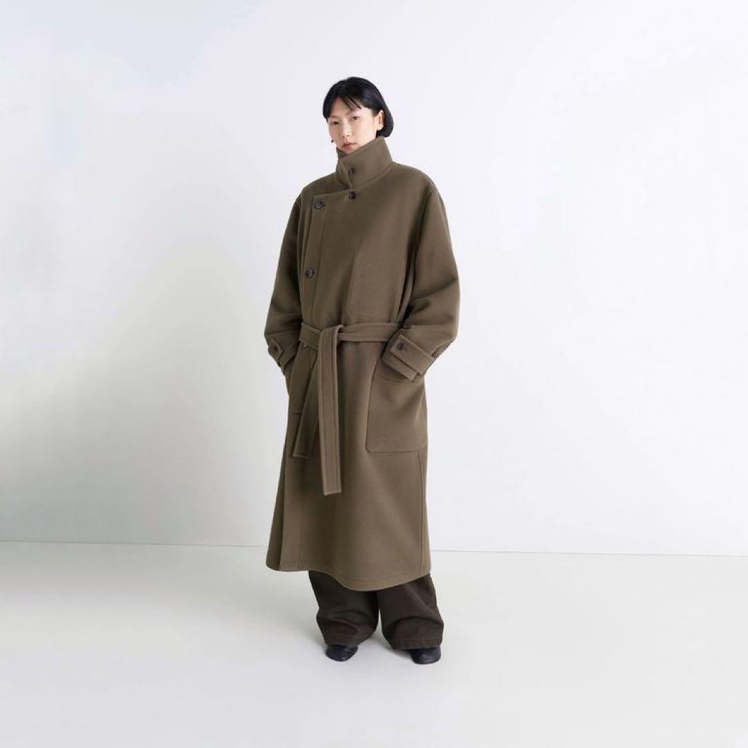 Lemaire wrap coat カーキ　国内正規品　Sサイズ