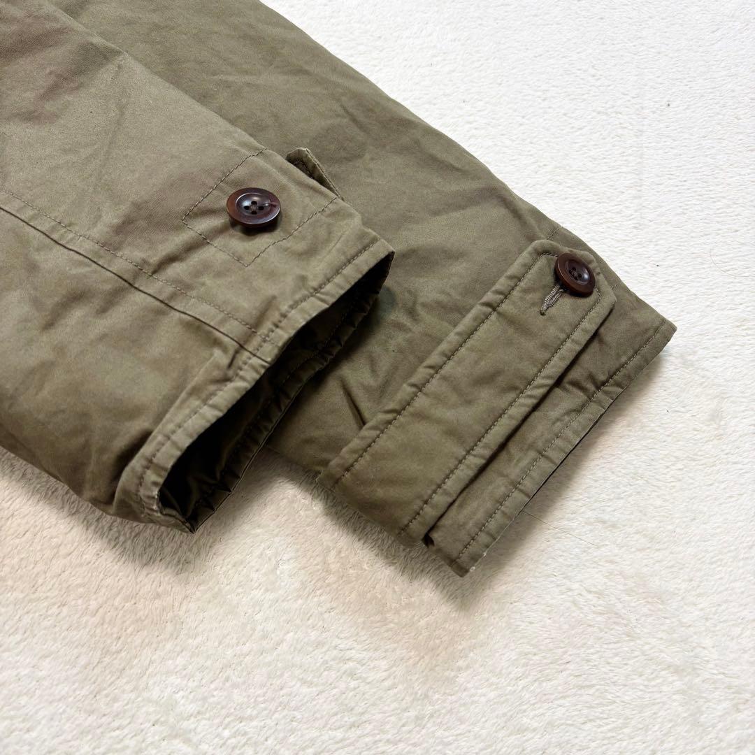 極美品 MHL. マウンテンモッズコート ダウンジャケット コート カーキ L