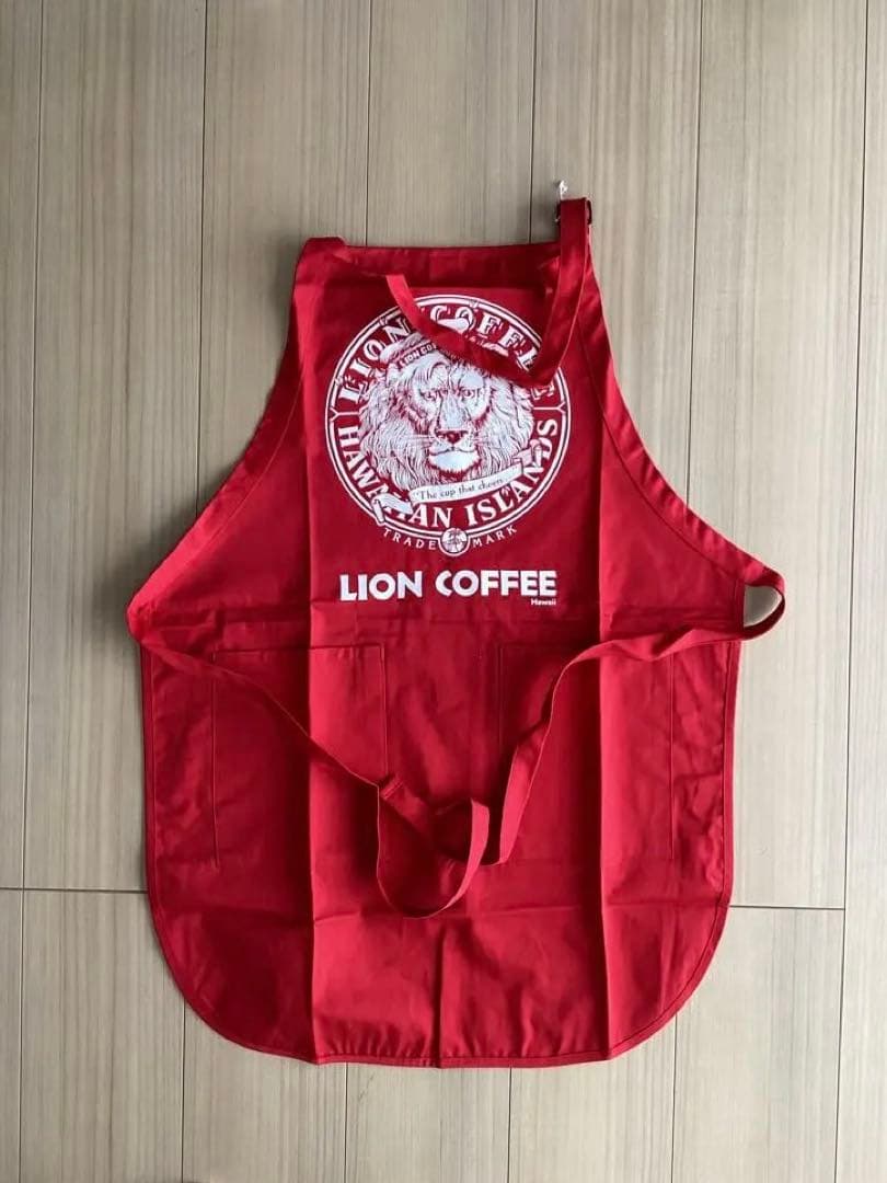ハワイライオンコーヒーのオリジナルエプロン新品・未使用