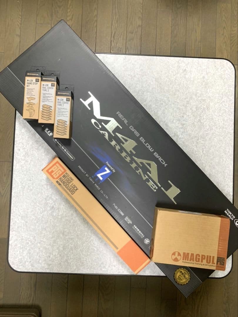 ◆GW限定値下げ◆美品　M4A1 GBB 外装カスタム　エアガン