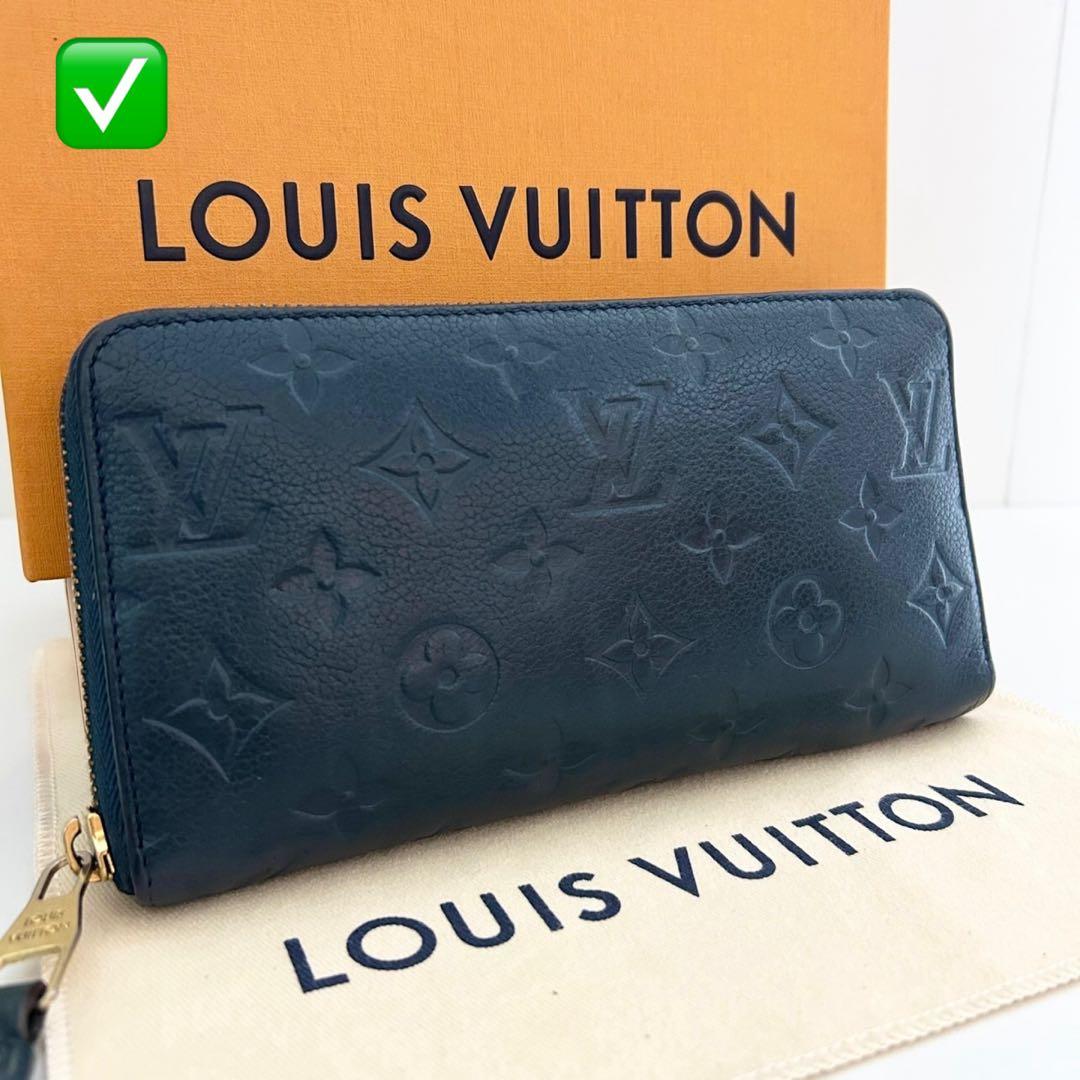 ✅【美品】 メンテ済み ルイヴィトン アンプラント　モノグラム　長財布　メンズ