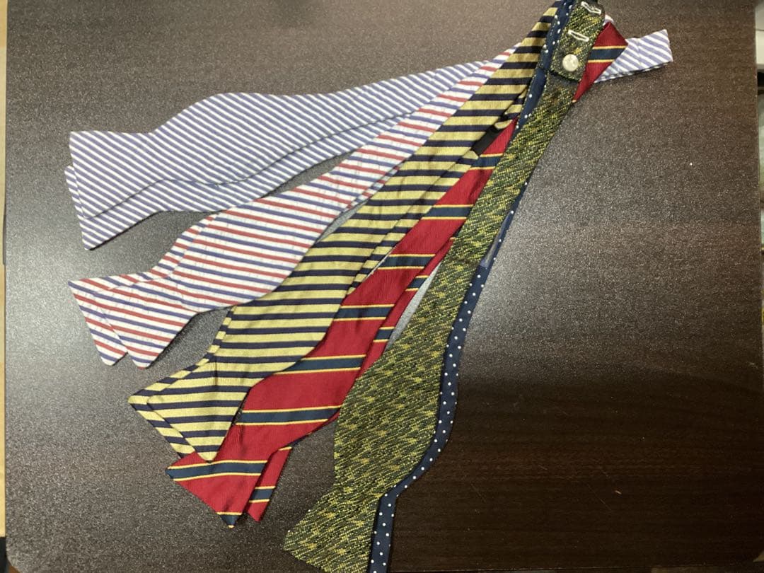 最終値下げ　ブルックスブラザーズ　蝶ネクタイ／ボウタイ　5本セット　USA製