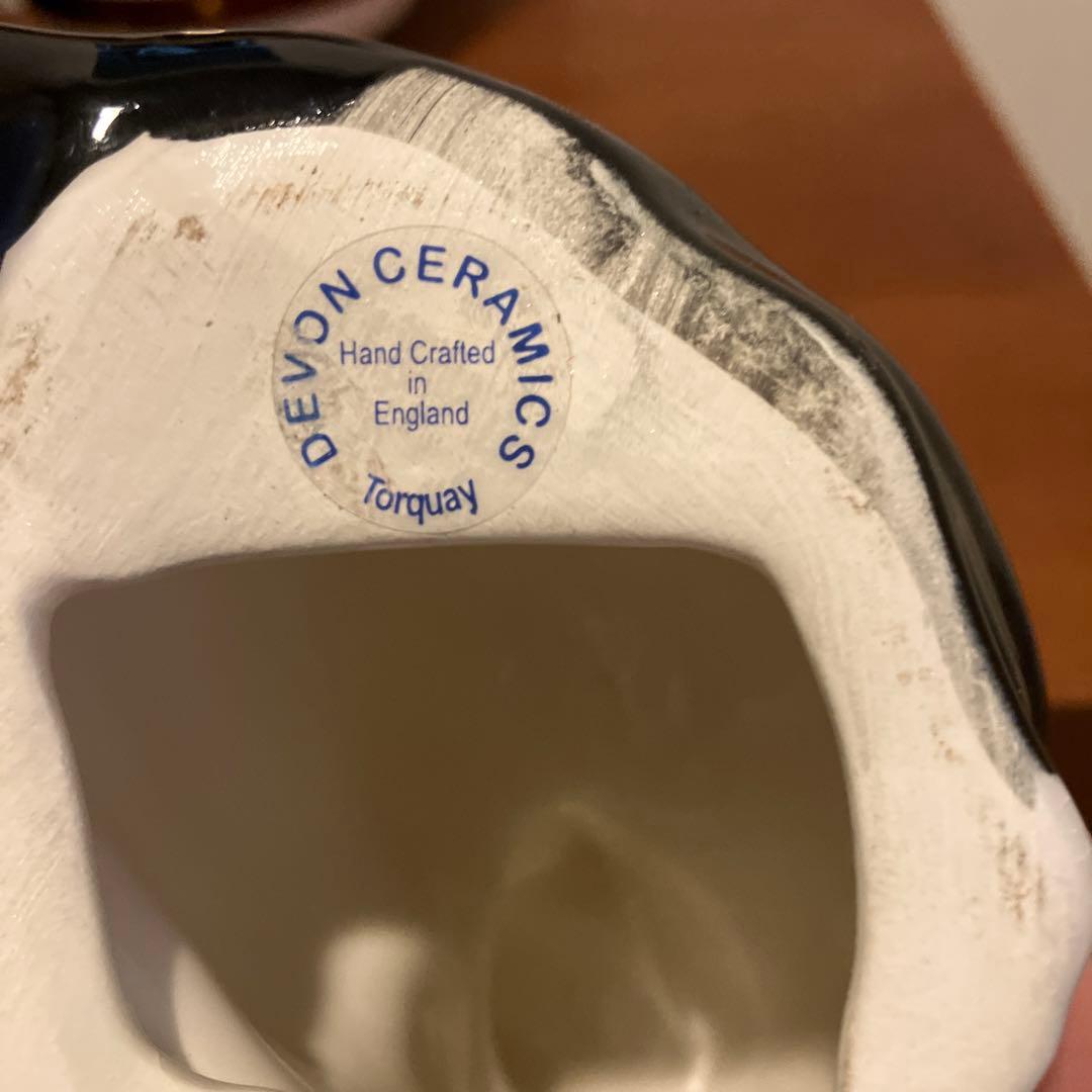 英国ビンテージ　可愛過ぎる猫ちゃんの陶器オブジェ