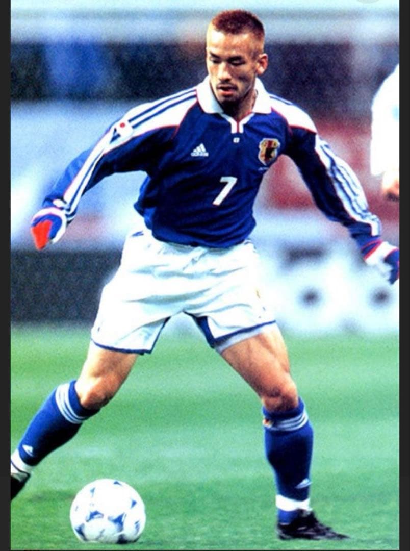 a*n様 サッカー日本代表ユニフォーム　2001 アディダス製　長袖　コンフェデ