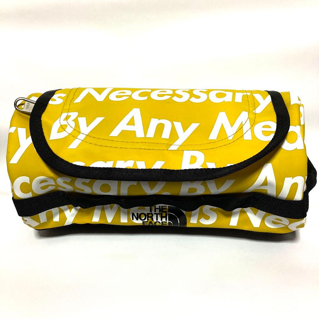 シュプリーム ザノースフェイス コラボポーチ　BCトラベルキャニスター