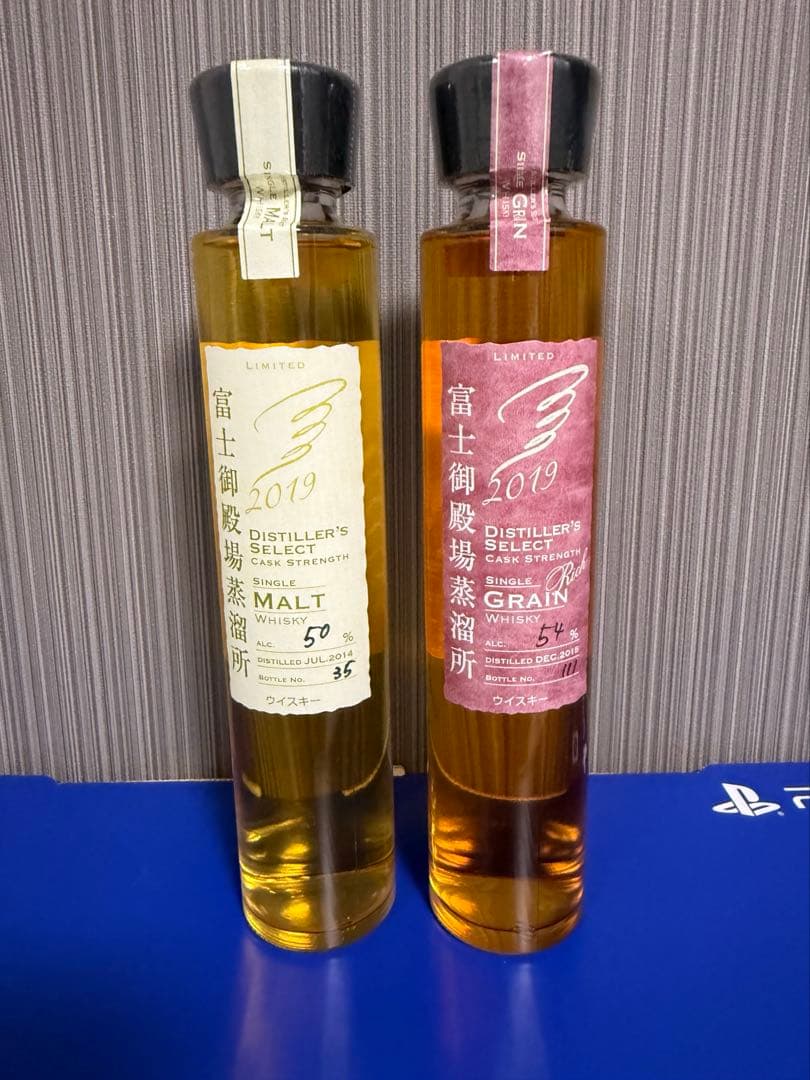 富士御殿場蒸溜所 2019年 シングルモルト・グレーンウイスキーセット