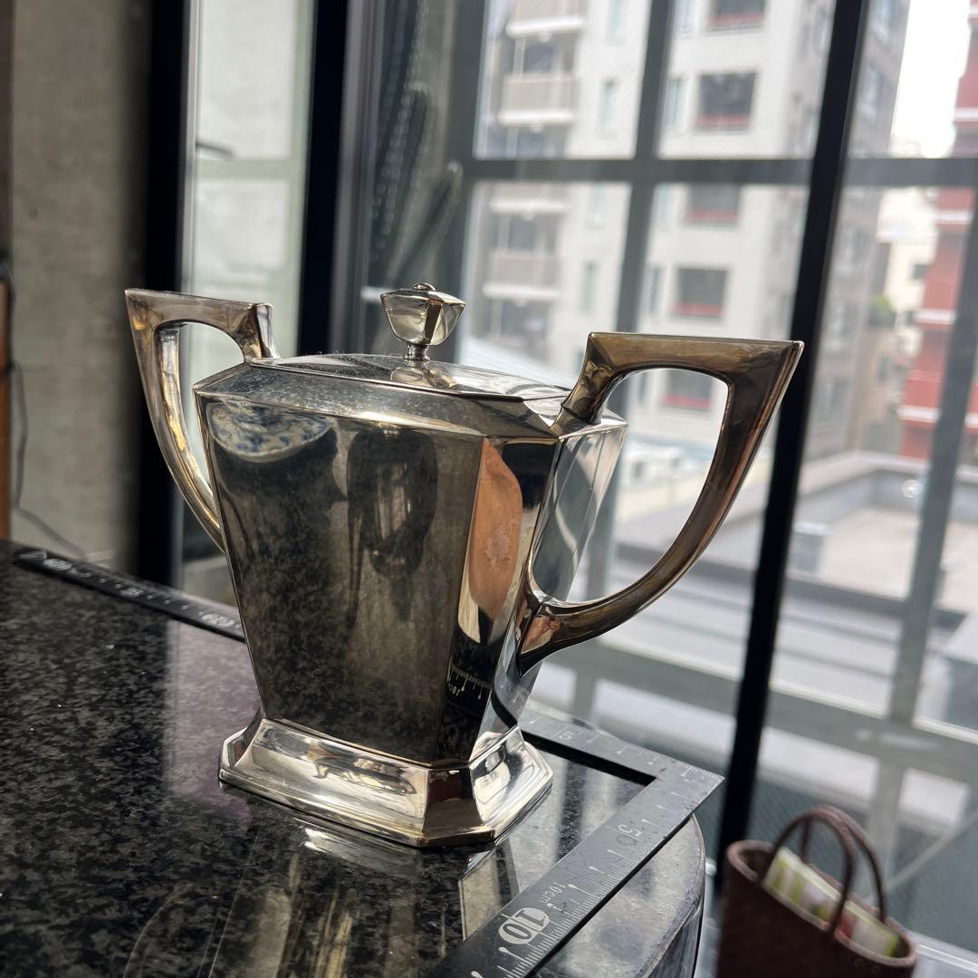 純銀　シュガーポット