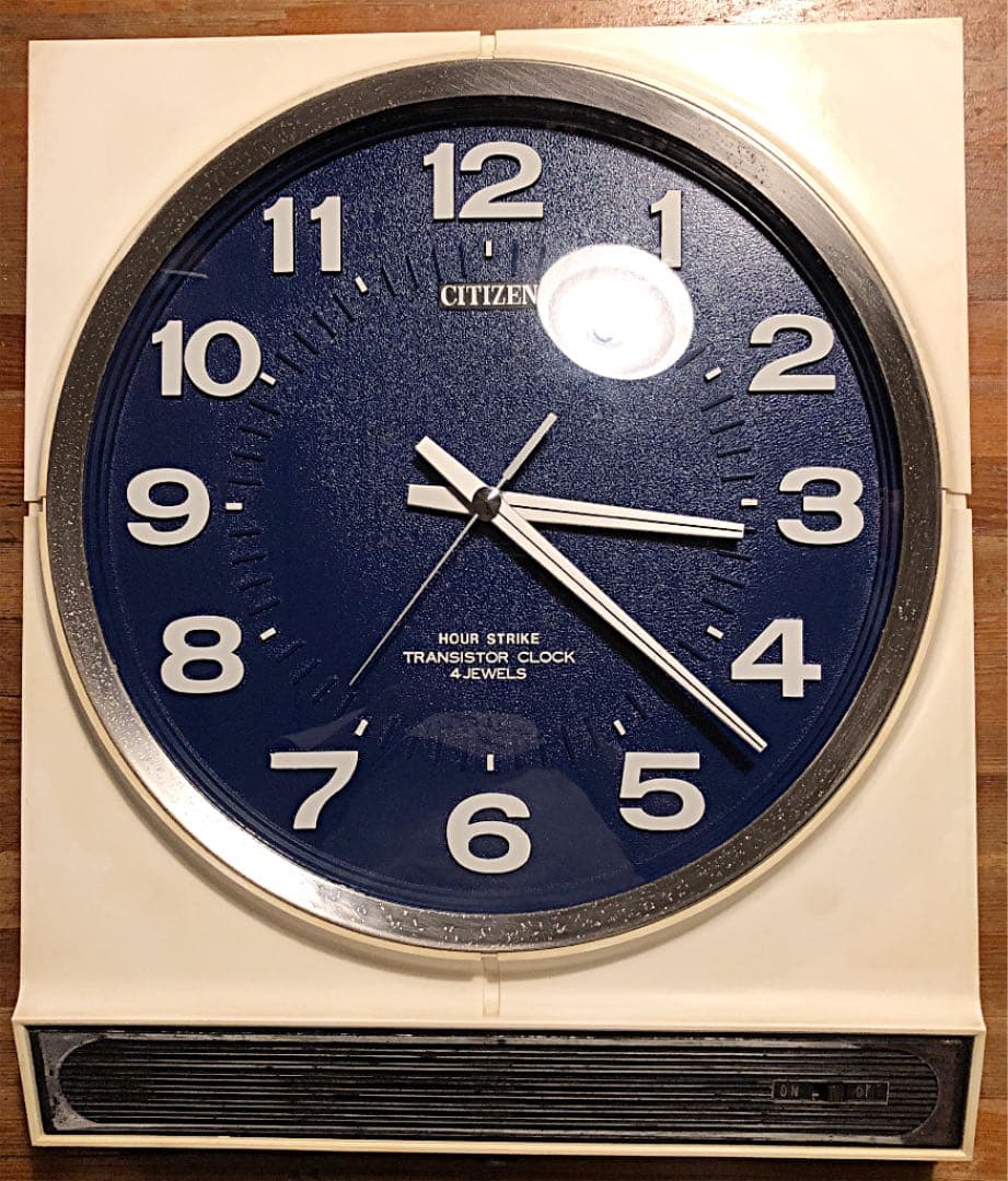 CITIZEN シチズン 掛け時計 アンティーク ジャンク