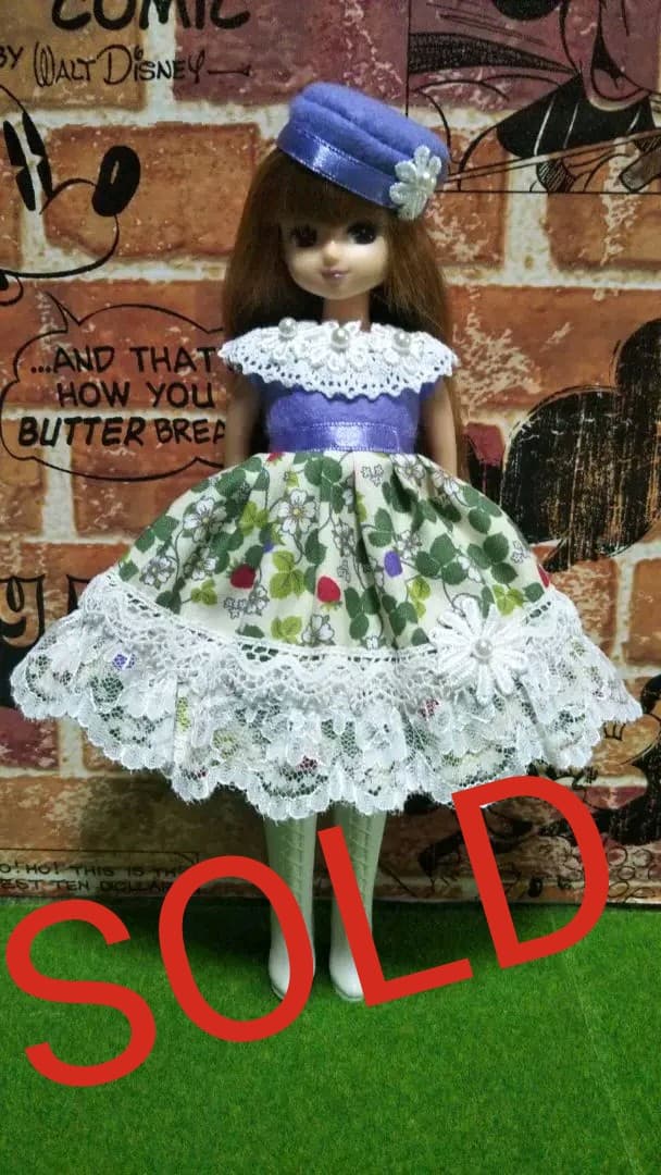 リカちゃん服 人形 洋服 ハンドメイド 2262