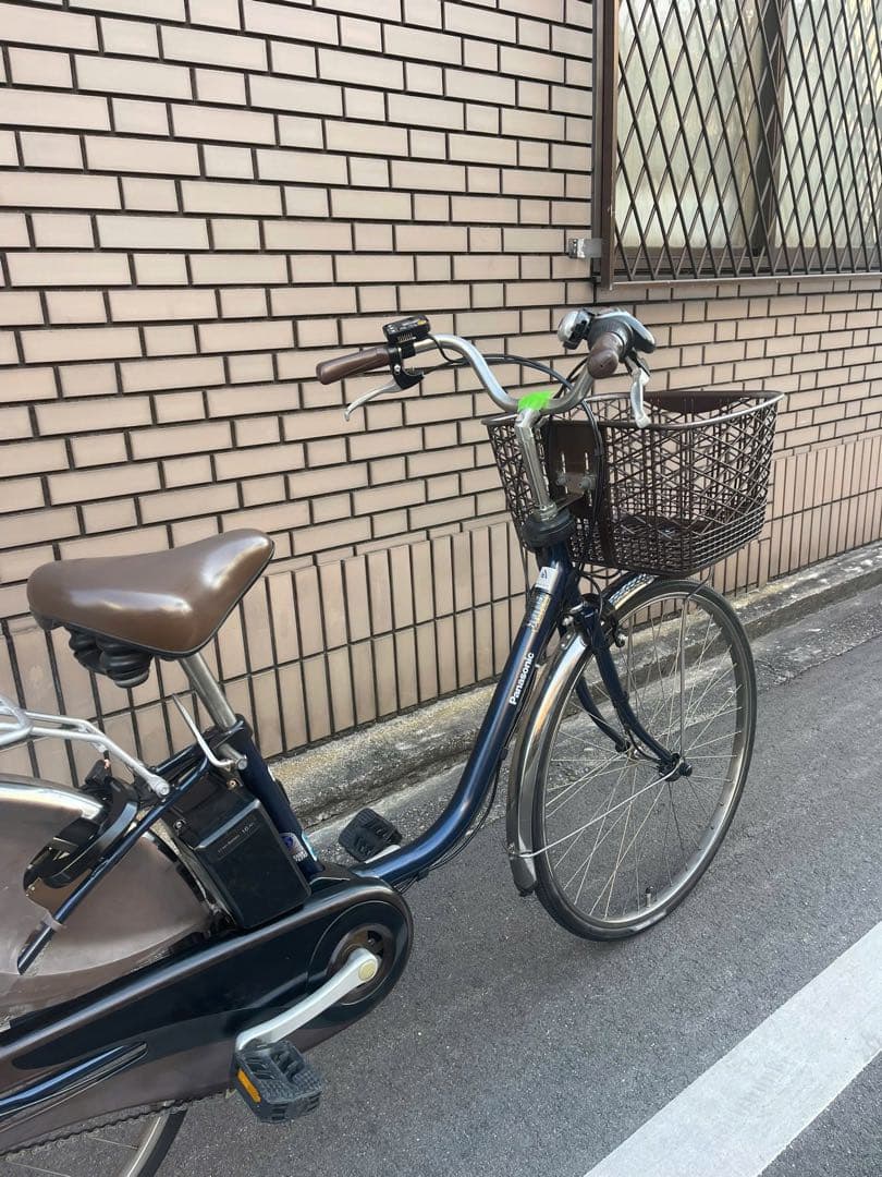 電動アシスト自転車 ネイビーパナソニック