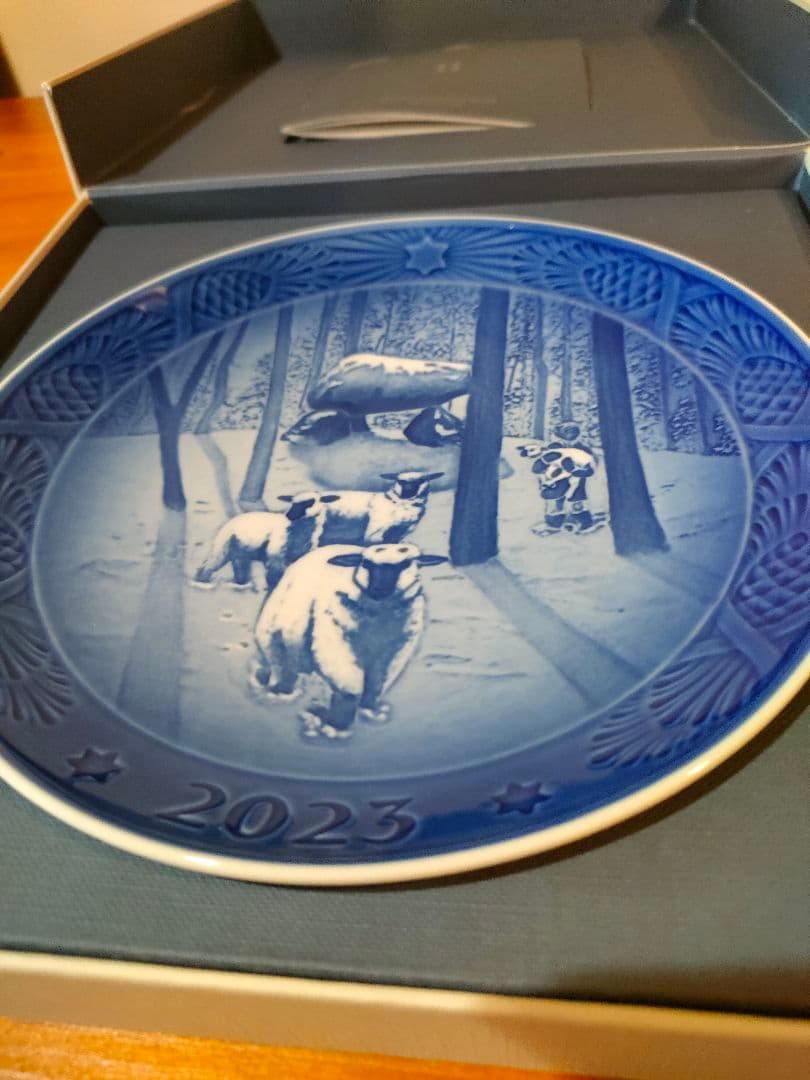 値下げ中【美品】ロイヤルコペンハーゲン 2023 イヤープレート