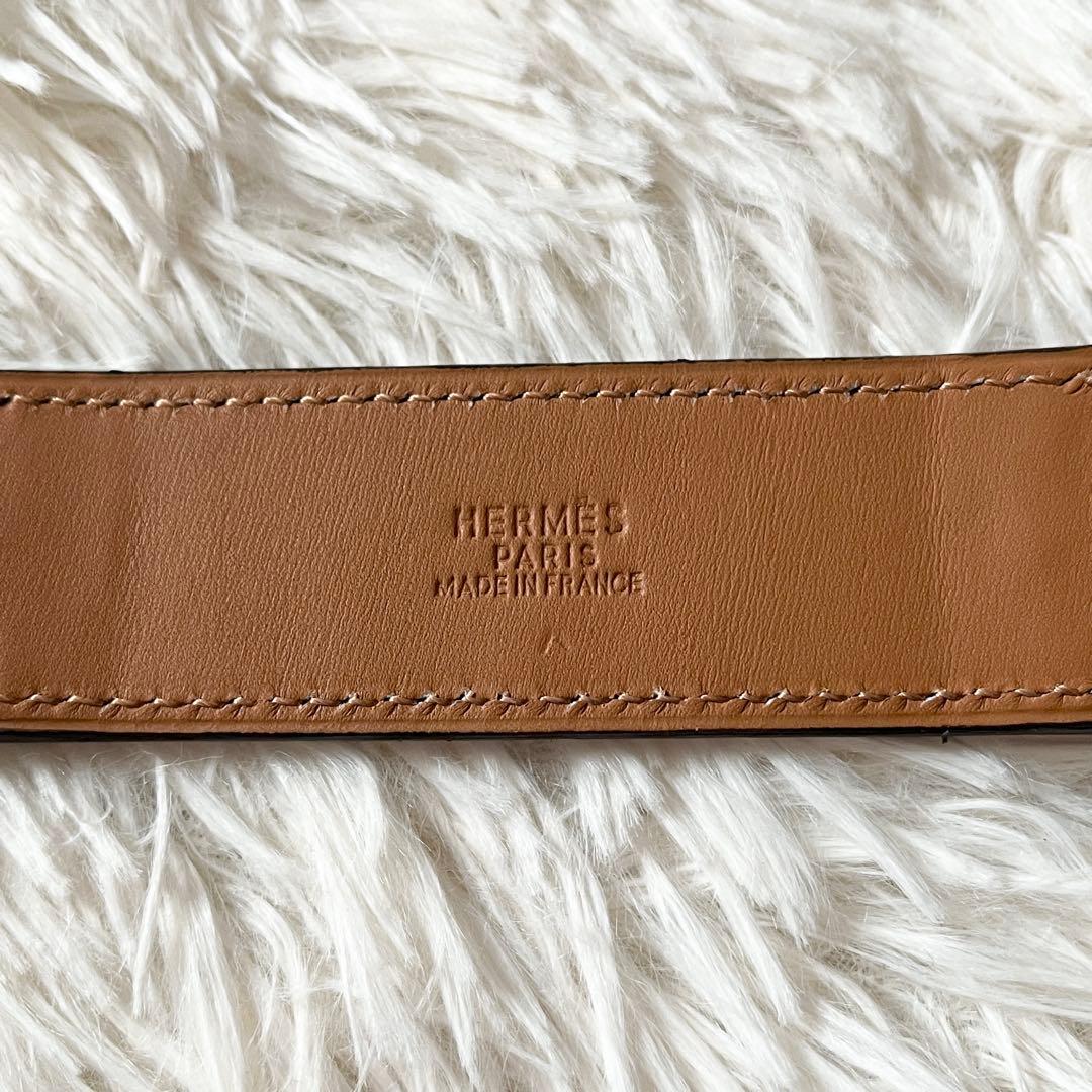 HERMES エルメス　ロマンス　スカーフベルト　クロコダイル　ポロサス