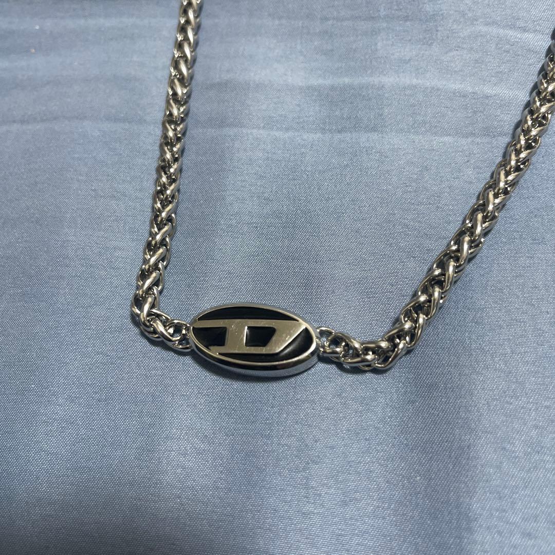 Diesel スチール ユニセックスネックレス