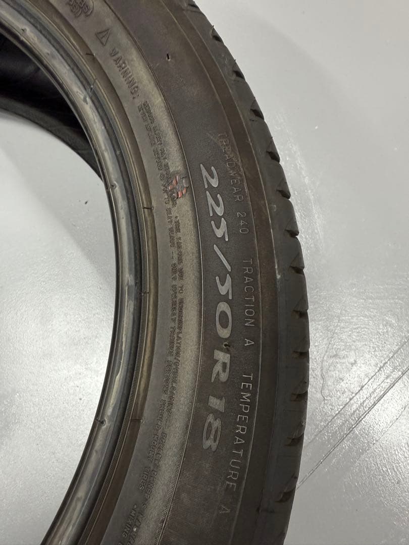 MICHELIN Primacy 3 225/50R18 タイヤ　バリ山