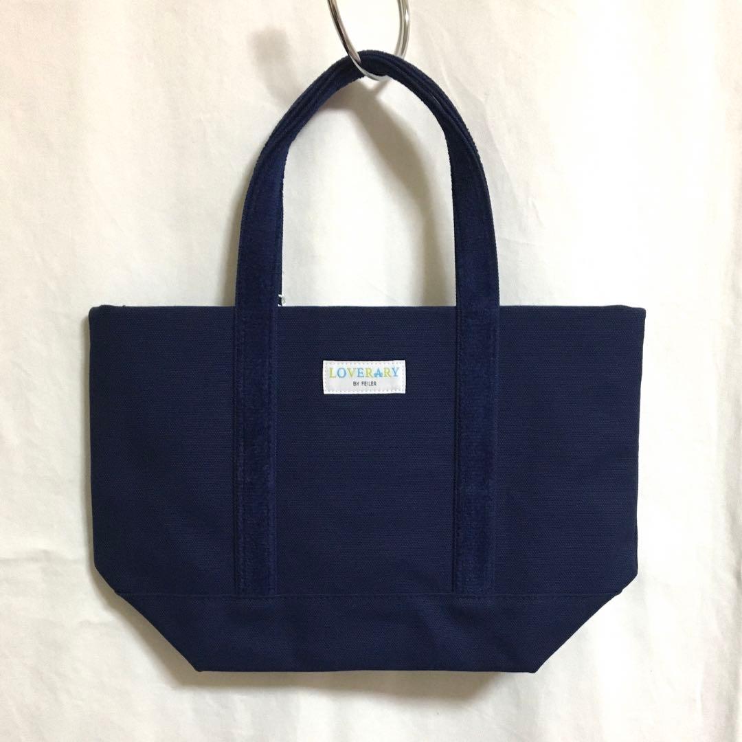 フェイラー　ワッペントートバッグ　ネイビー