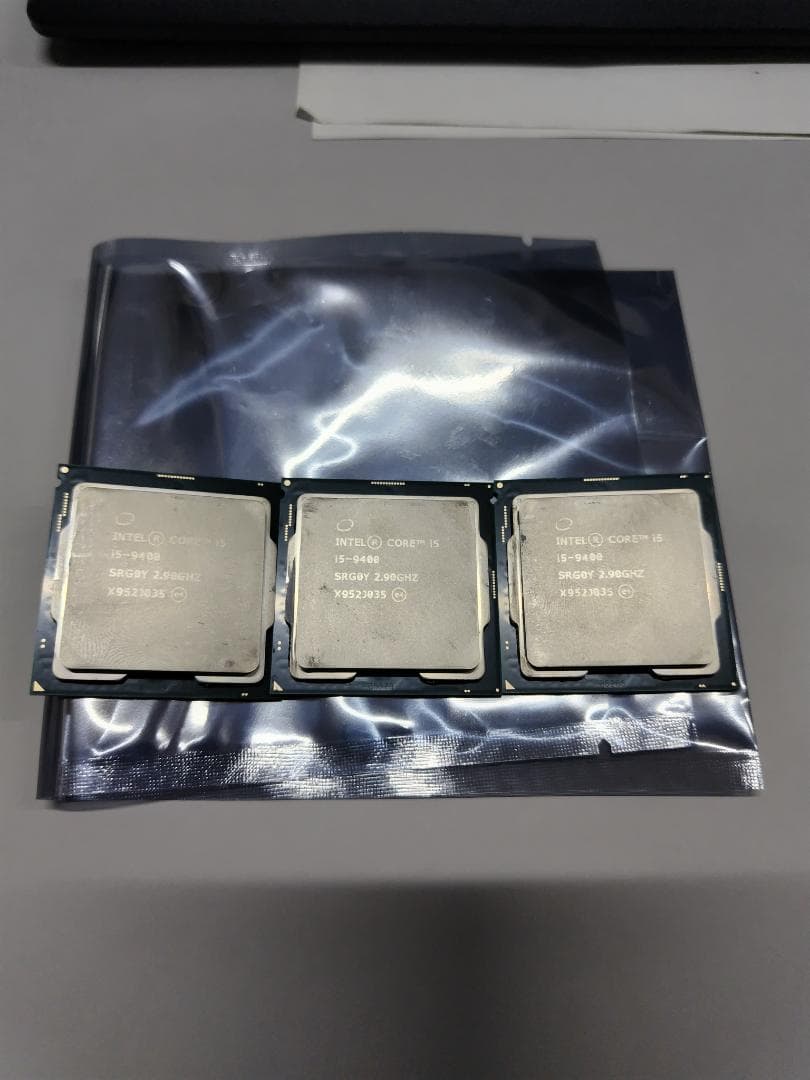 【３個セット】Intel Core i5-9400 CPU