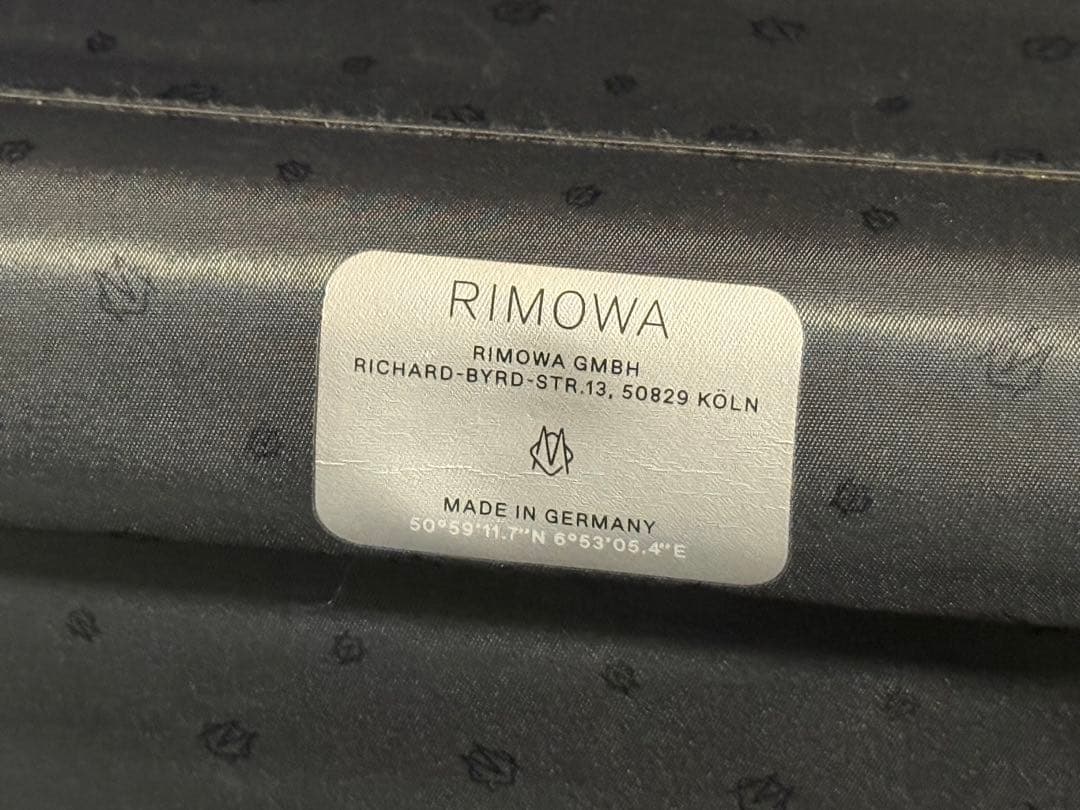 【もりもりもっくん】RIMOWA オリジナルチェックインL 86L