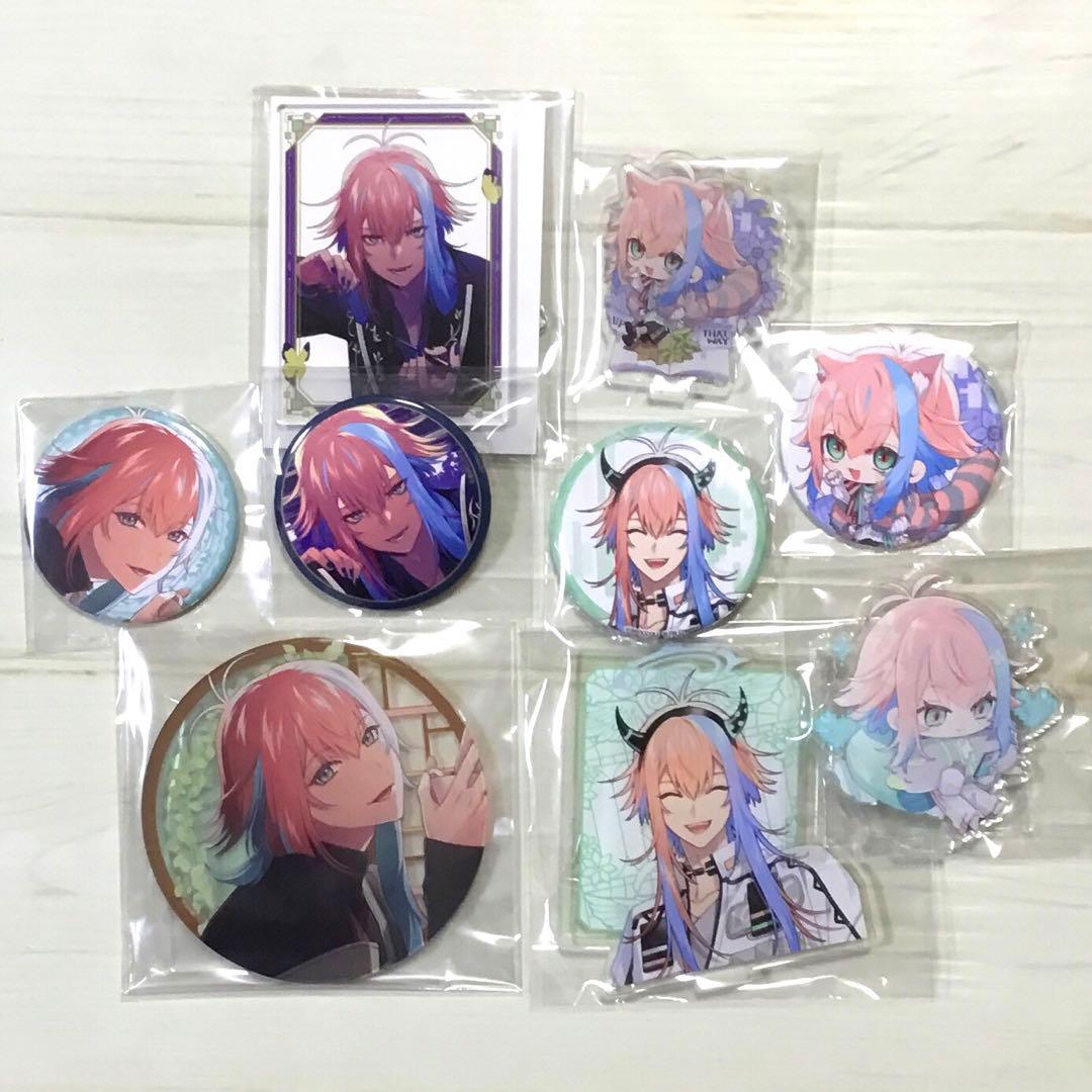 UN:LOGICAL アンロジカル ユーリ　アクスタ　缶バッジ　詰め合わせ