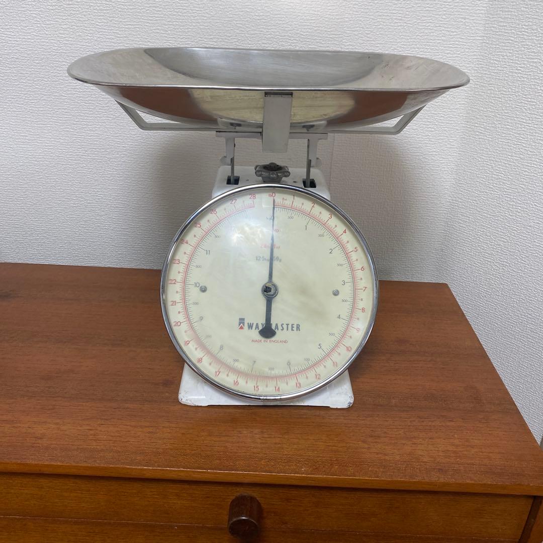 Waymaster アンティークスケール　キッチン　はかり　ENGLAND