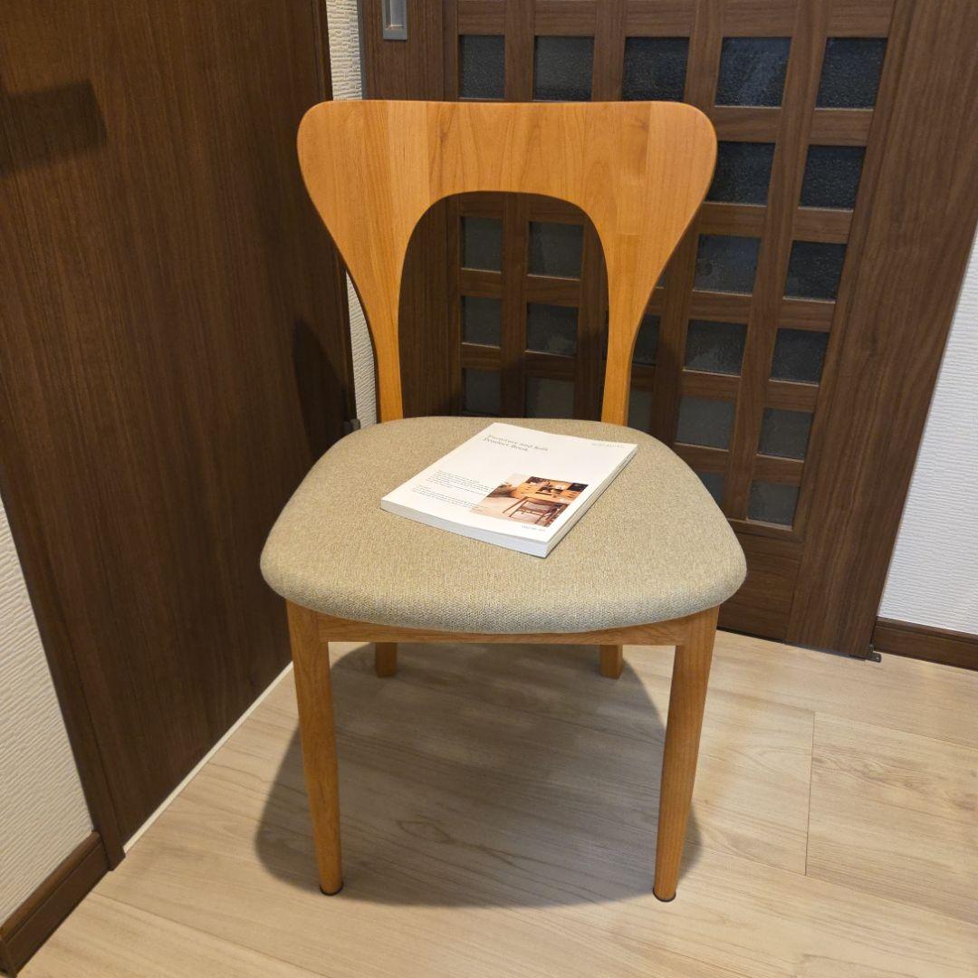 【最終値下げ】momonaturalモモナチュナル│クローバーチェア椅子パンフ付