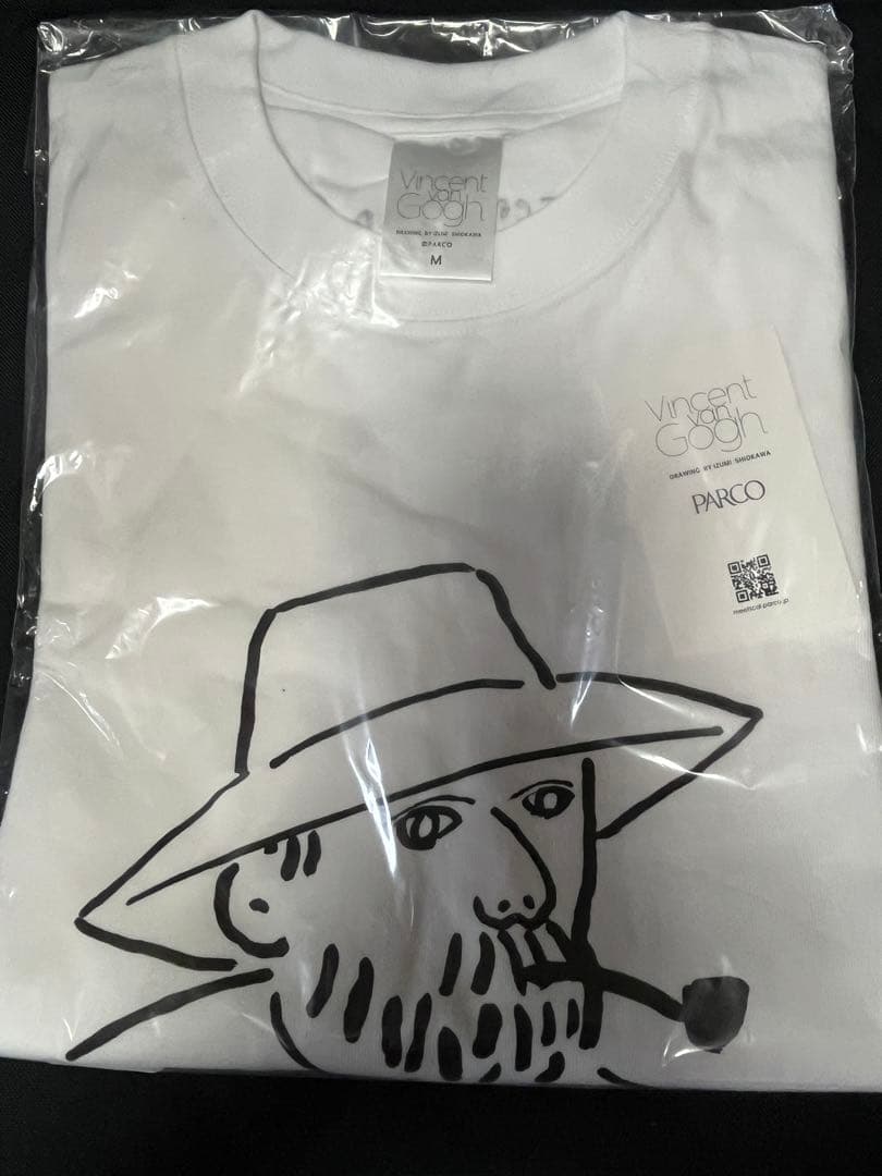 Vincent van Gogh イラスト Tシャツ Mサイズ　ゴッホ