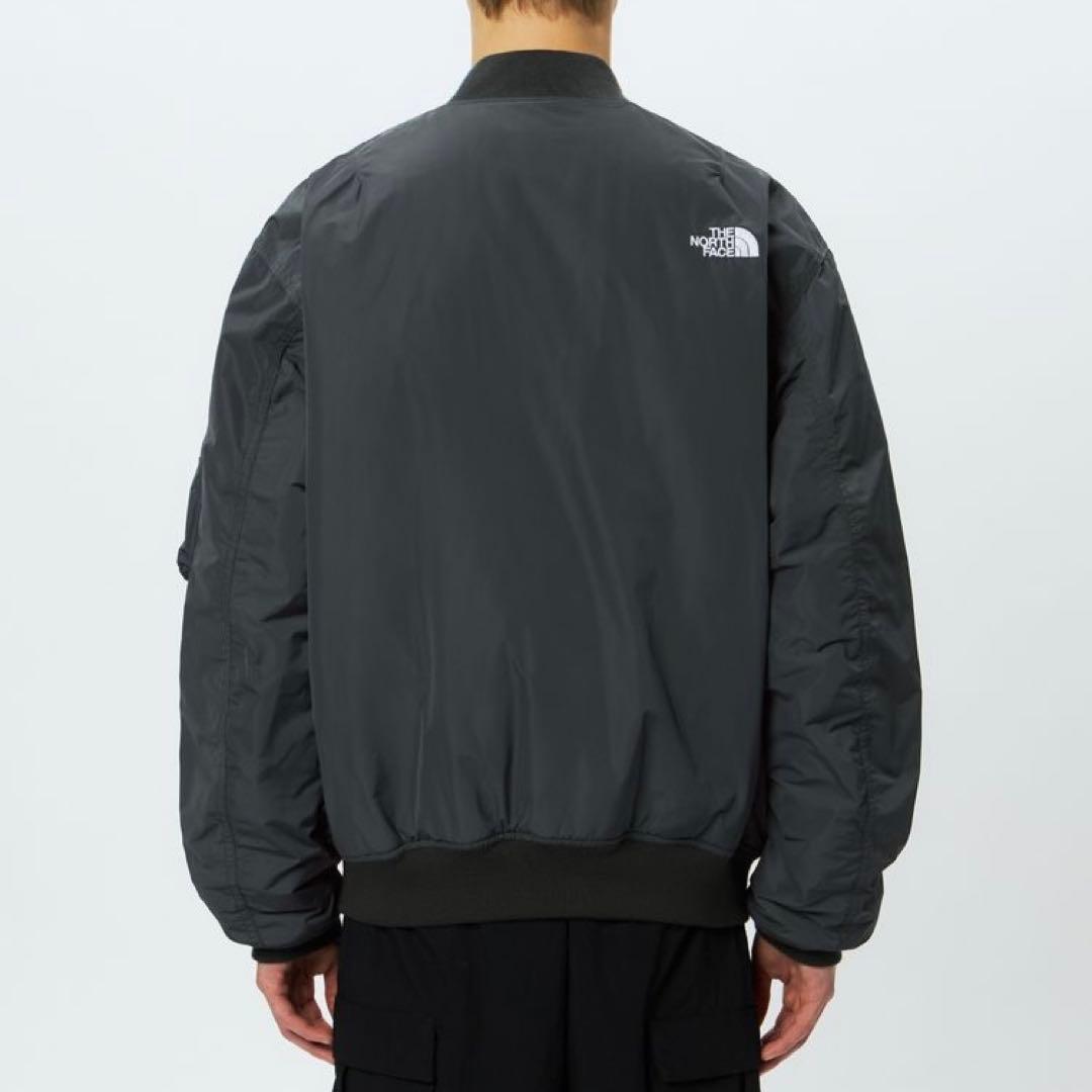 【定価31,900円32%off】ノースフェイスMA-1ジャケットグレーSサイズ