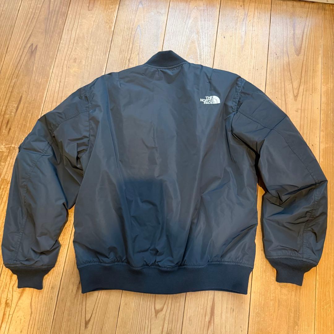 【定価31,900円32%off】ノースフェイスMA-1ジャケットグレーSサイズ