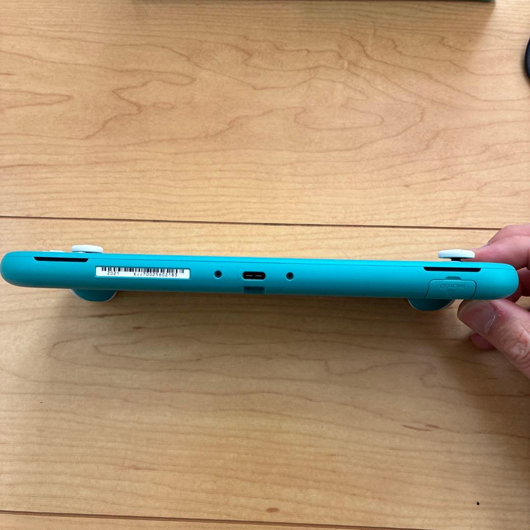 Nintendo Switch Lite ターコイズ 本体/充電器、箱、ケース