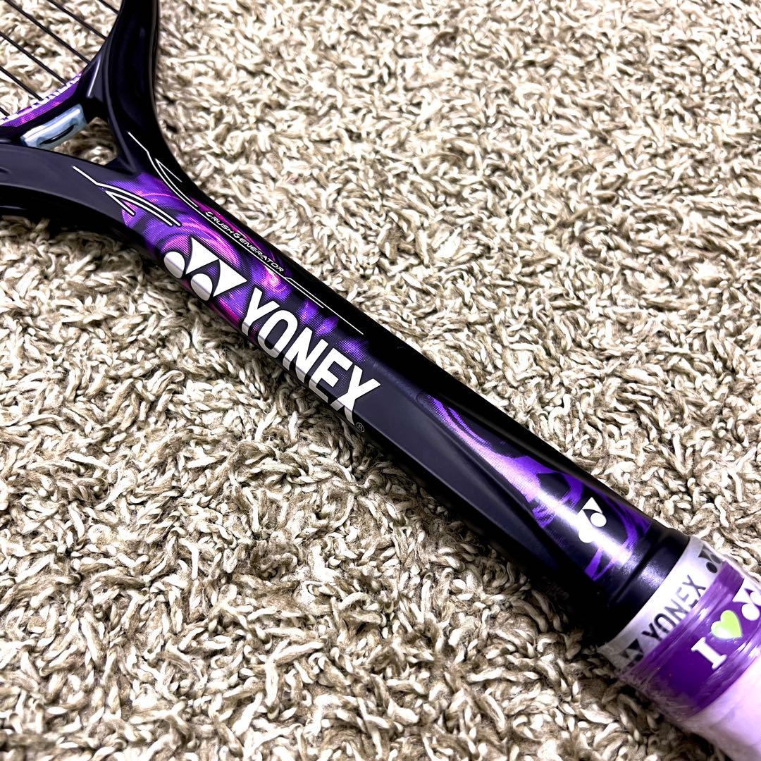 極美品　GEOBREAK 80G ジオブレイク 軟式テニスUL0 パープル