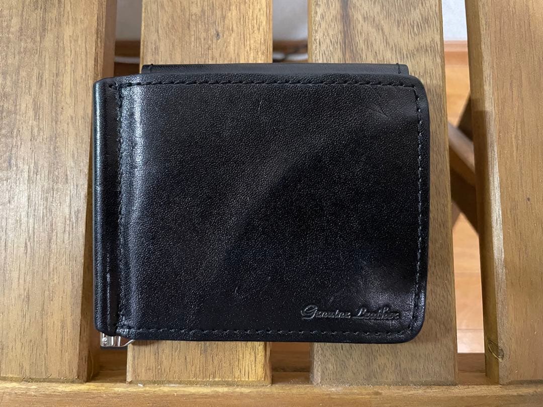 【美品】 人気財布20/80 マネークリップ(小銭入れあり)