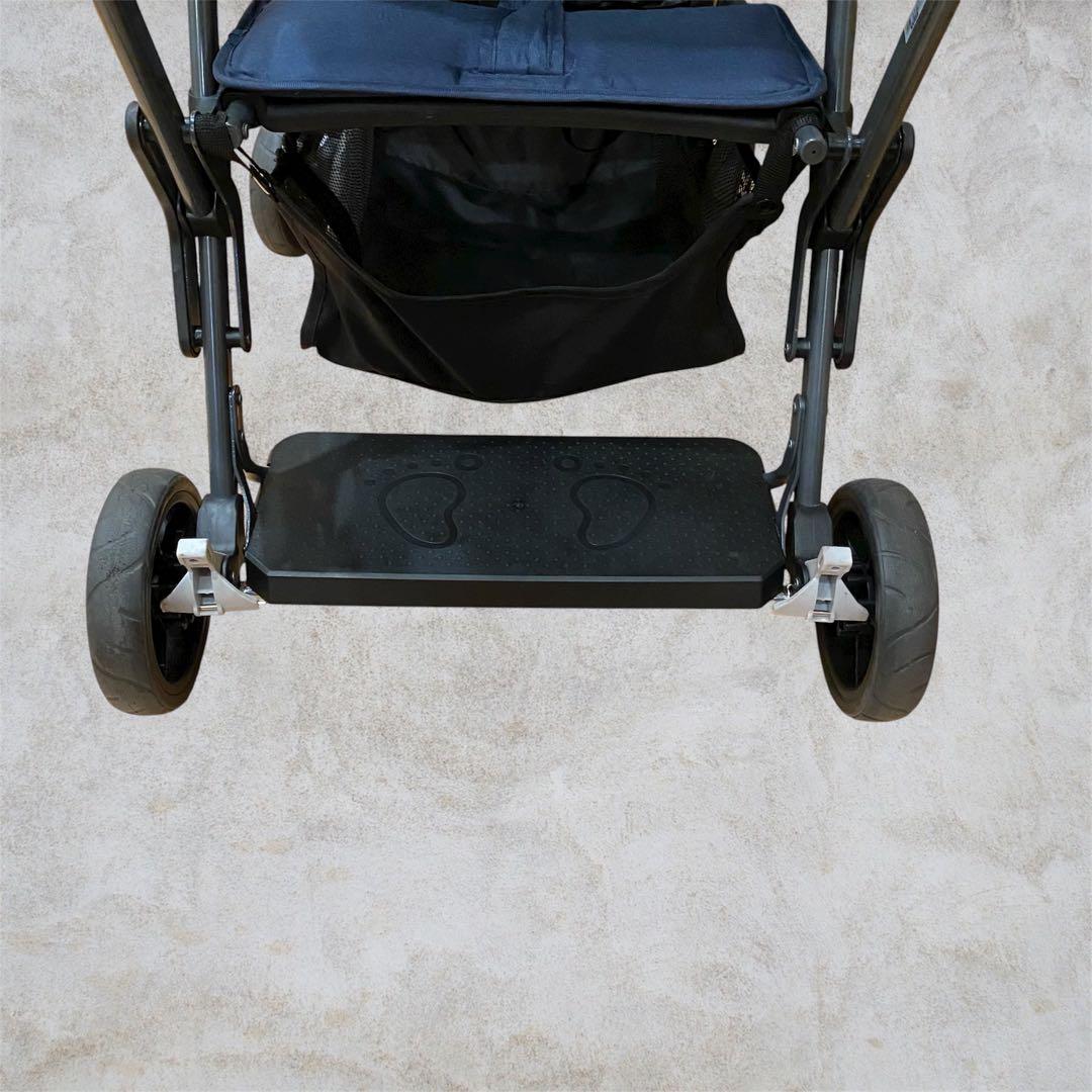 美品✨KATOJI 二人でゴー 二人乗り ベビーカー ネイビー