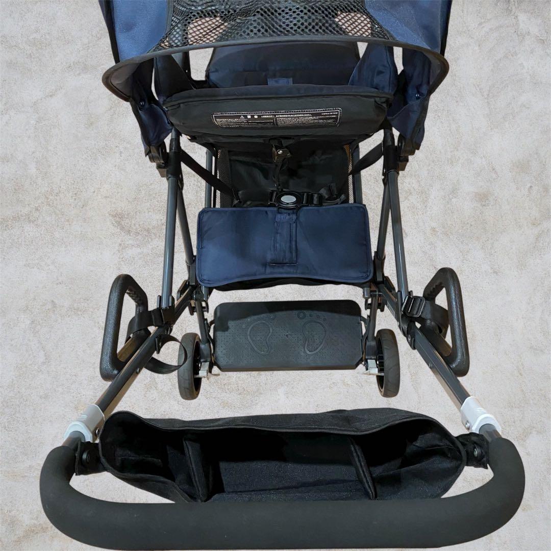 美品✨KATOJI 二人でゴー 二人乗り ベビーカー ネイビー